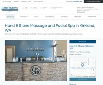 Handandstonekirkland.com(Kirkland, WA Massage Therapist) Screenshot