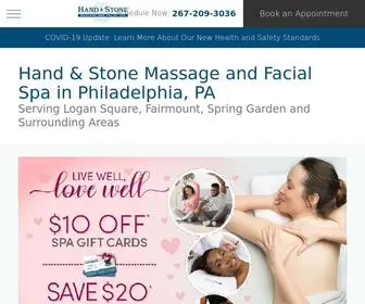 Handandstonelogansquare.com(Massage Therapist Serving Philadelphia) Screenshot