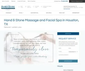 Handandstonememorialhouston.com(Houston, TX Massage Therapist) Screenshot