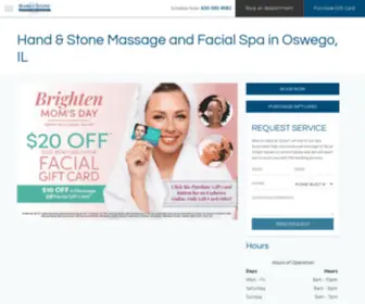 Handandstoneoswego.com(Massage Therapist) Screenshot