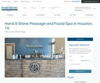 Handandstonericevillage.com(Houston, TX Massage Therapist) Screenshot