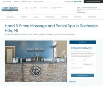 Handandstonerochesterhills.com(Rochester Hills) Screenshot