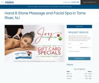 Handandstonetomsriver.com(Massage Spa Toms River) Screenshot