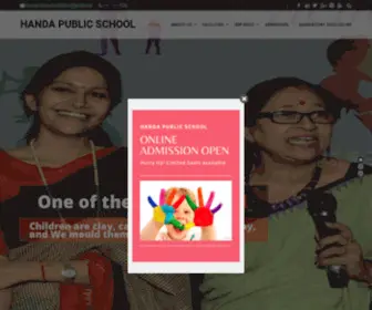 Handapublicschool.com(Handa Public School) Screenshot