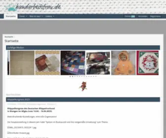 Handarbeitsforen.de(Offenes Handarbeits Forum) Screenshot