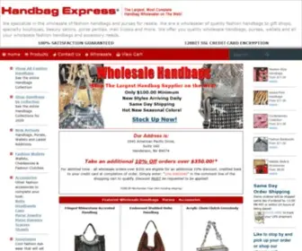 Handbagexpress.com(Wholesale handbags) Screenshot