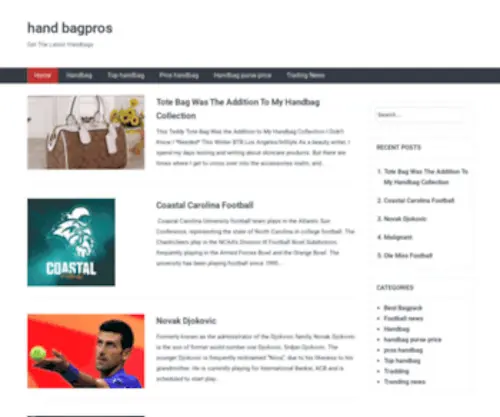 Handbagpros.com(Handbag Pros) Screenshot