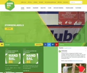 Handbal.be(Vlaamse Handbal Vereniging) Screenshot