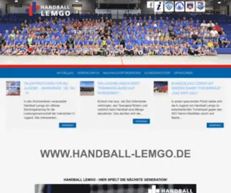 Handball-LemGo.de(Handball LemGo) Screenshot