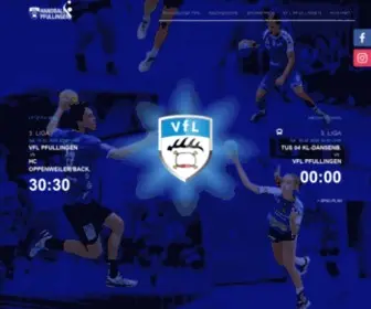 Handball-Pfullingen.de(VfL) Screenshot