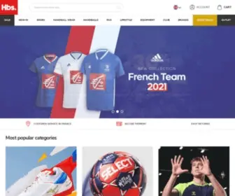 Handball-Store.com(All your handball equipment and accessories) Screenshot