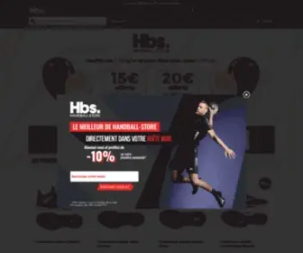 Handball-Store.fr(Tous vos équipements et accessoires de handball) Screenshot