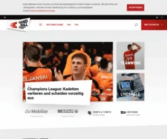 Handball.ch(Der Schweizerische Handball) Screenshot