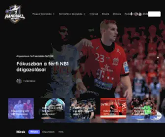 Handballexpert.com(Minden, ami kézilabda) Screenshot