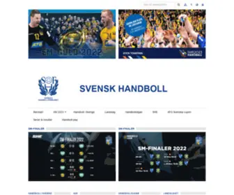 Handboll.info(Svenska Handbollf) Screenshot
