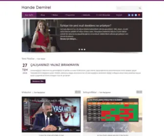 Handedemirel.com(Handedemirel) Screenshot