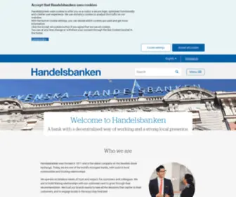 Handelsbanken.lt(Handelsbanken Group) Screenshot