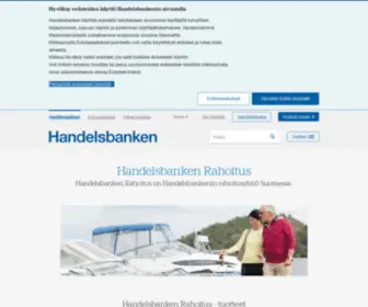 Handelsbankenrahoitus.fi(Handelsbanken Rahoitus on Handelsbankenin rahoitusyhtiö) Screenshot