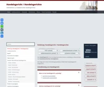Handelsgericht.ch(LAW.CH®) Screenshot