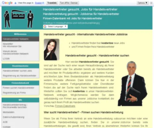 Handelsvertreter-Netzwerk.de(Handelsvertreter Netzwerk) Screenshot