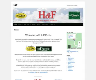 Handffeeds.co.uk(H & F Feeds H & F Feeds) Screenshot