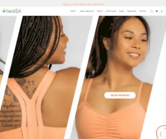 Handful.com(Sports Bras) Screenshot