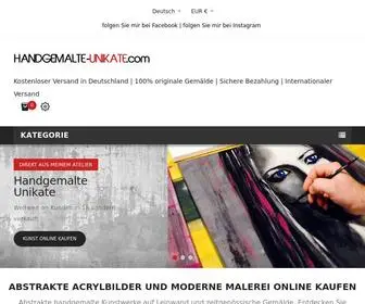 Handgemalte-Unikate.com(Handgemalte Unikate) Screenshot