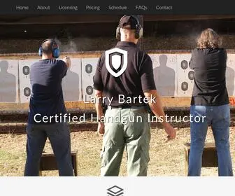 Handguninstructor.com(Concealed Handgun License Course) Screenshot