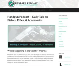 Handgunpodcast.com(Handgun Podcast) Screenshot