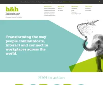 Handhcomms.co.uk(H&H Comms) Screenshot