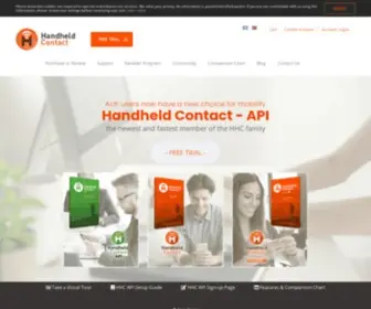 Handheldcontact.com(#1 Mobile solution for Act) Screenshot