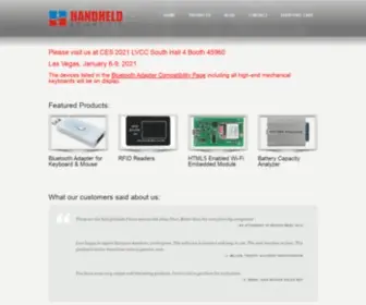 Handheldsci.com(Handheld Scientific) Screenshot
