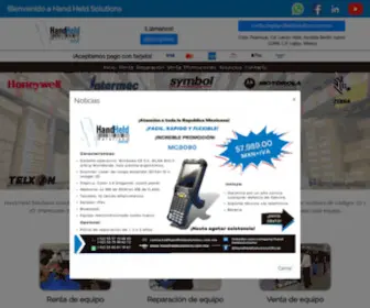 Handheldsolutions.com.mx(Hand Held Solutions) Screenshot