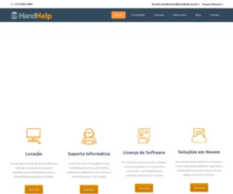 Handhelp.com.br(A HandHelp é uma empresa de tecnologia) Screenshot