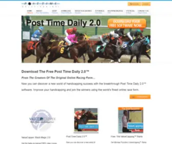 Handicappingmagic.com(Post Time Solutions) Screenshot