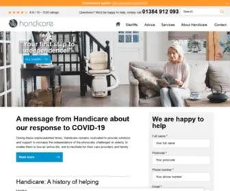 Handicare-Stairlifts.co.uk(Handicare Stairlifts UK) Screenshot