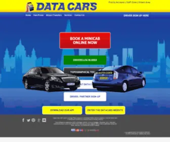 Handicars.com(Data Cars Minicabs Lewisham & South East London) Screenshot