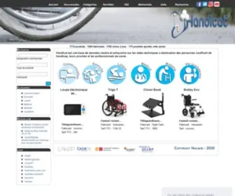 Handicat.com(Aides techniques) Screenshot