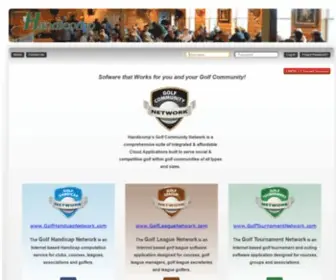 Handicomp.com(Golf handicap software) Screenshot