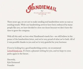 Handiemail.com(Handiemail) Screenshot