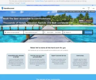 Handiscover.com(Accessible accommodations) Screenshot