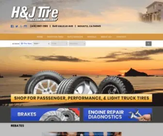 HandjTire.com(H & J Tire) Screenshot