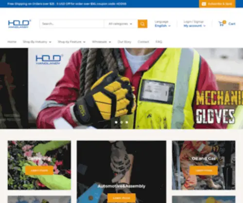Handlandy.com(Handlandy®️ Official Website) Screenshot
