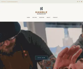 Handlebarbershop.com(Handle Barbershop) Screenshot