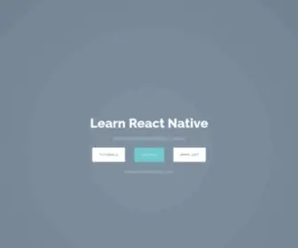 Handlebarlabs.com(Learn React Native) Screenshot