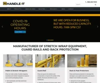 Handleitinc.com(Supply Chain Safety and Packaging Equipment) Screenshot