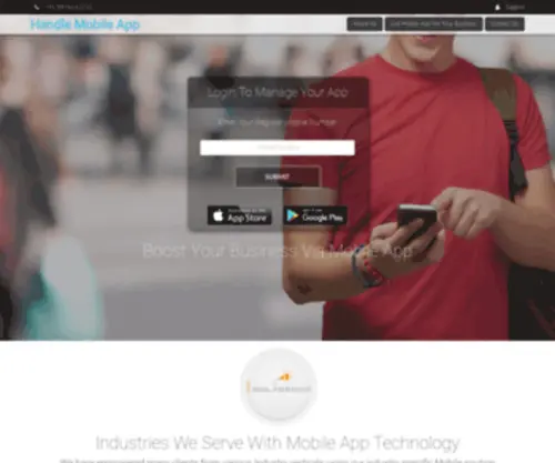 Handlemobileapp.com(Handlemobileapp) Screenshot