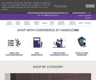 Handles4U.co.uk(Door Handles) Screenshot