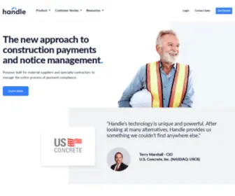 Handle.us(Construction Software For Your Cash Flow) Screenshot