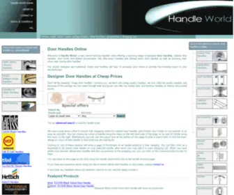 Handleworld.co.uk(Huge Range of Designer Door Handles Starting From ï¿½5.95) Screenshot